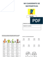 Mi Cuadernito de Matematicas