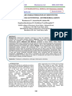 Synthesis and Characterization of Substituted 1,3,4 Thiadiazole As Potential Antimicrobial Agents