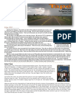 Hagerman July 10 Newsletter From Paraguay