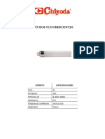 1 Tubo Fluorescente 15w Chiyoda