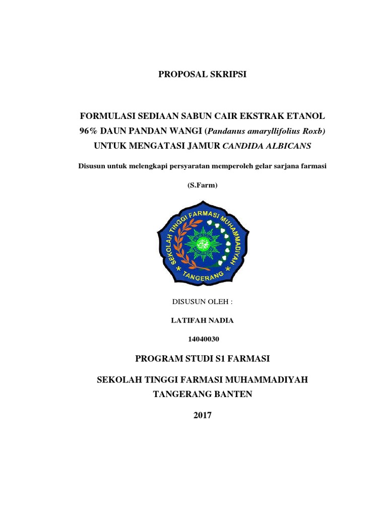 SKRIPSI DAUN PANDAN