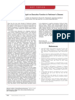 Executive Function in Parkinson's Disease