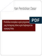 Pendidikan Dasar