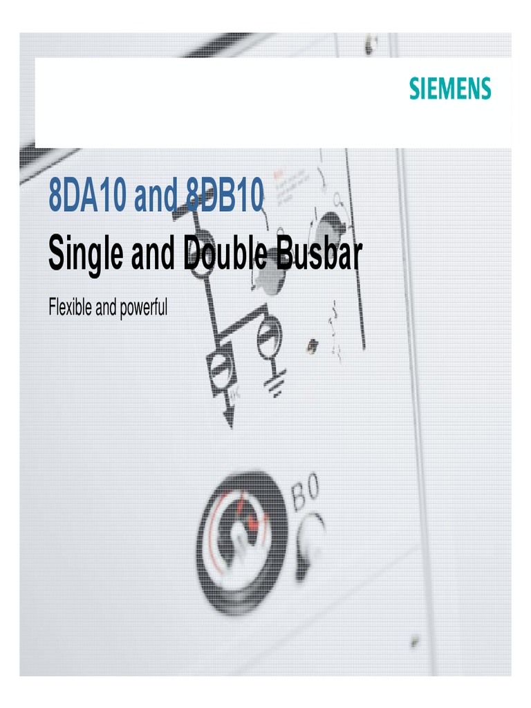 Siemens Slide 2008 | PDF | Transformer | Switch
