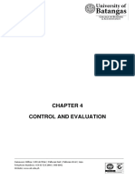 CHAPTER 4 Control and Evaluation Complete 2