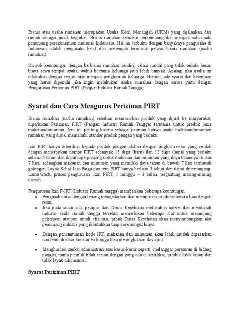 Pentingnya Mempunyai Siup Yang Berlaku