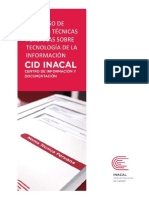 Inacal NTP - Tecnología de Información