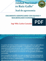 Crecimiento Agropecuario Con Equidad y Neoliberalismo Economico Ok