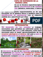 10 Clase -Espectroscopia de Dispersión de La Energia 2016 - i