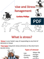 Exercise and Stress Management