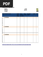 Proposal Compliance Matrix Template