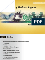 Platform Support Ansys 15.0 Detailed Summary PDF