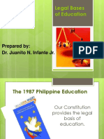 Legal Bases of Education New