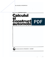 CCAR - Calculul Si Constructia Automobilelor Editura Didactica Si Pedagogica Bucuresti Gheorghe Fratila PDF