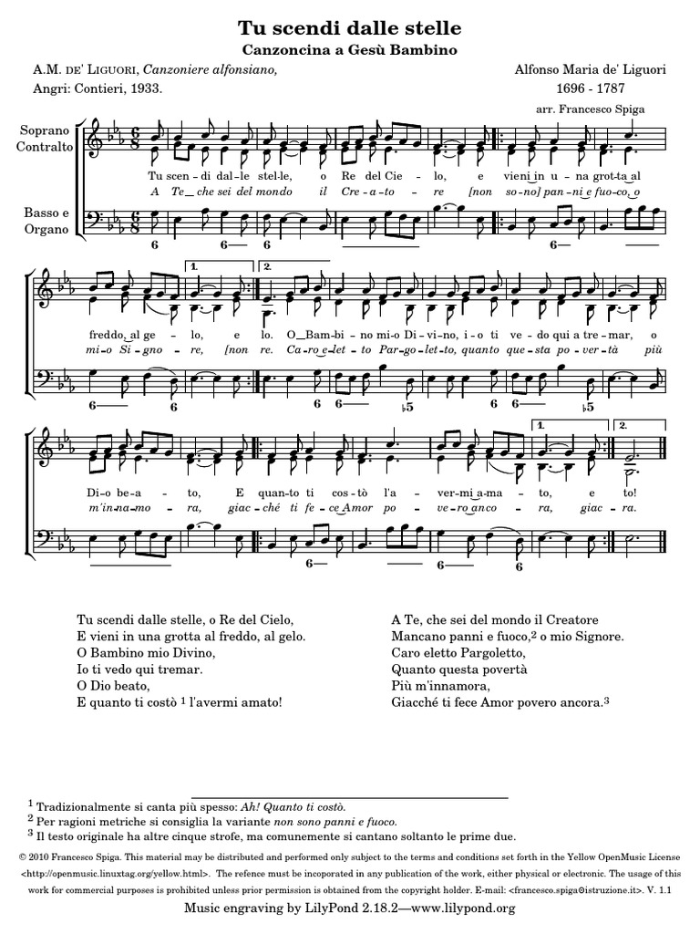 Tu Scendi Dalle Stelle