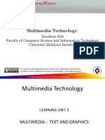 Topic-3-Multimedia Text and Graphics