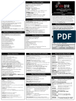 Rekall Memory Forensics Cheatsheet