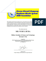 DBF Certificate of Md Nurul Huda