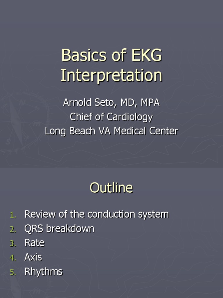 EKG Interpretation Basics and Guidelines | PDF | Electrocardiography ...
