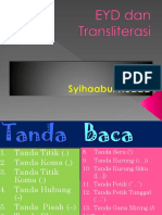 EYD Dan Transliterasi