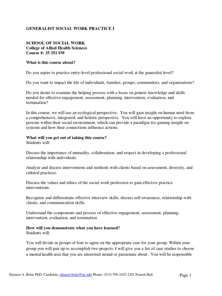 Case study syllabus picture