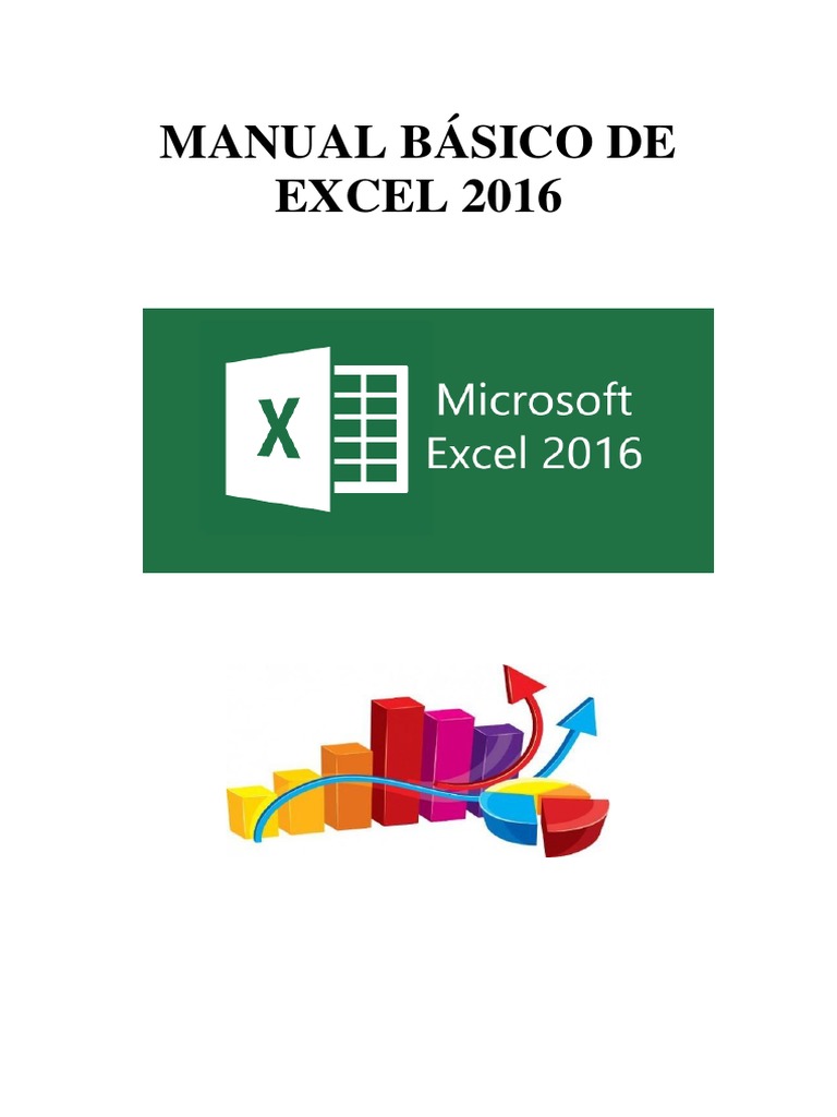 Manual Basico Excel 2016 | PDF | Microsoft Excel | Point and Click