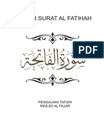 Tafsir Surah Al Fatihah 1