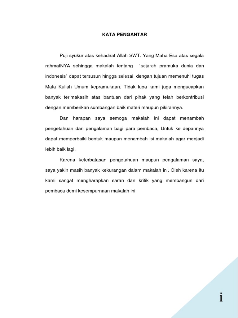 Makalah Pramuka