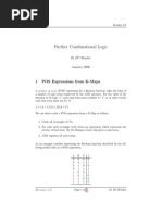 Further Combinational Logic: 1 POS Expressions From K-Maps