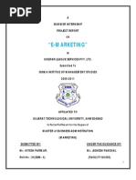 Download Hitesh Parmar Project on E-Marketing at Hikeparlegue by Kavya Vasava SN36707059 doc pdf