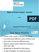 Object Oriented Analysis - Example: Asfar K