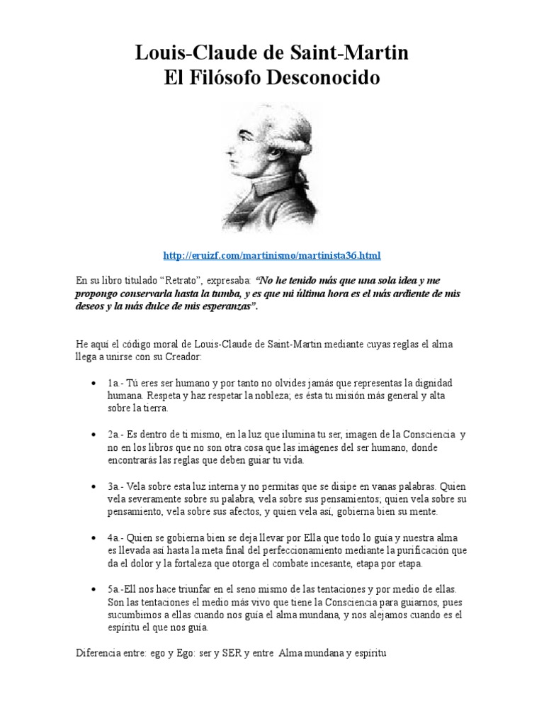 LouisClaude de Saint Martin PDF