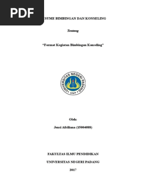 Format Kegiatan Bimbingan Konseling