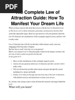 Understanding the Law of Attraction | PDF