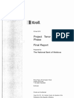 Raportul Kroll 2015