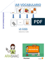 Asociar Ideas Vocabulario y Verbos de La Casa