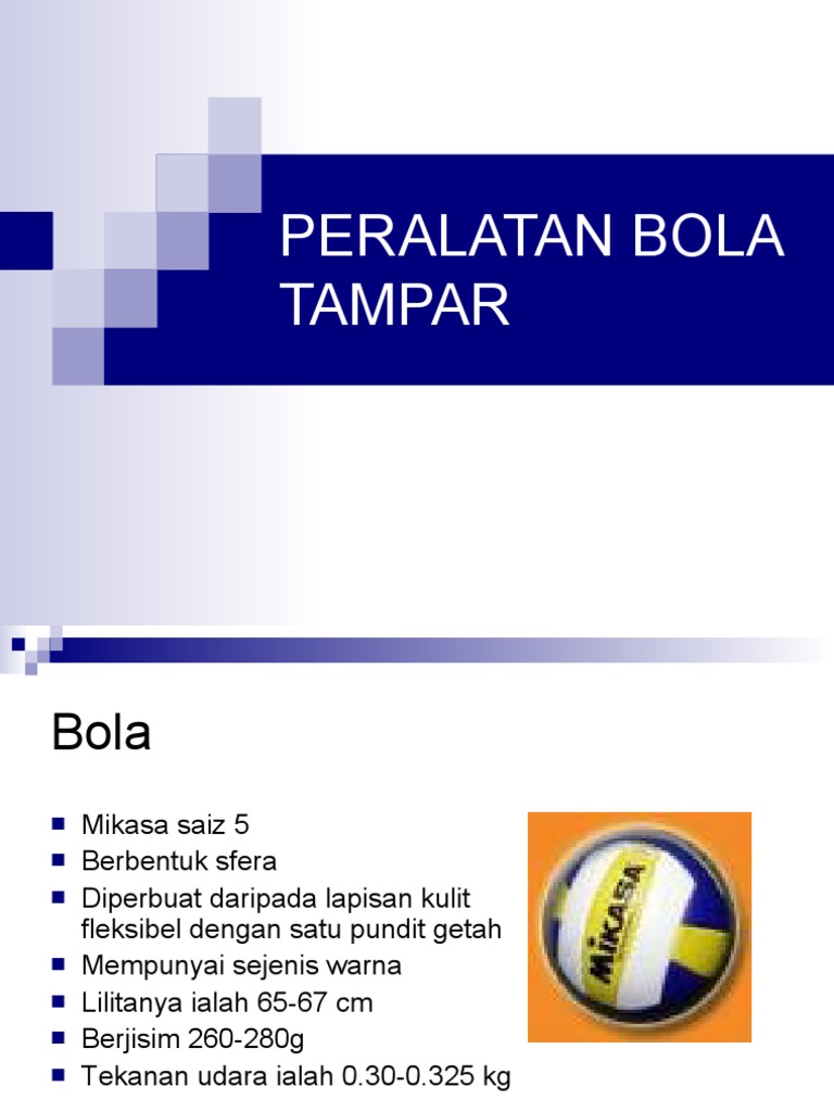 Peralatan Bola Tampar | PDF