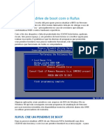 Crie Um Pendrive de Boot Com o Rufus