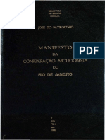 Manifesto Da Confederação Abolicionista Do Rio de Janeiro (1883)