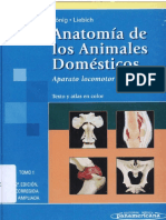 Anatomia de Los Animales Domesticos Konig Tomo 1 PDF
