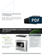 Datasheet Flatpack2 110-125V Rectifiers (DS - 24111x.805.DS3 - 1 - 2) Portugues