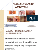 Lembar Balik Hemoroid