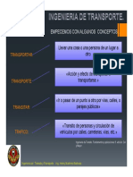 001-Ingenieria de Transporte Definicion - Clases Modos