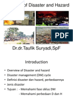 Overview of Disaster and Hazard 2015