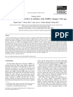 Regional Cerebral Blood Flow in Children With ADHD Changes With Age