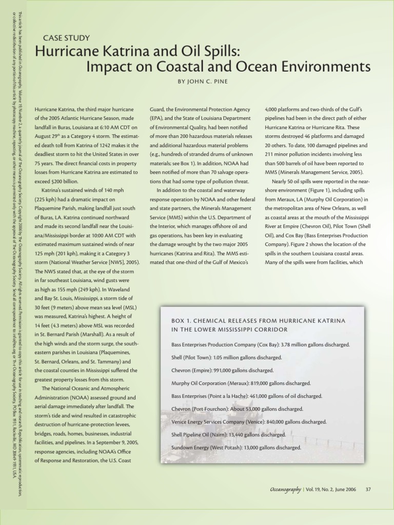 Hurricane katrina case study gcse picture