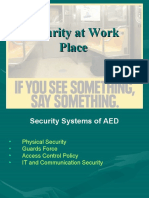 Security at Workplace