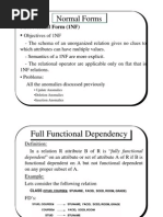 Normalization Theory 3