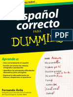Español Correcto para Dummies - Fernando Ávila