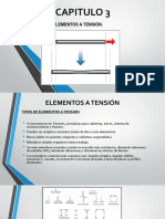 Elementos a tensión y resistencia